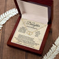 To My Daughter On Your Wedding Day Everlasting Love Necklace