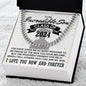 To My Incredible Son On Your Graduation 2024 Necklace