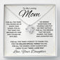 My Loving Mom For All The Times Knot Necklace