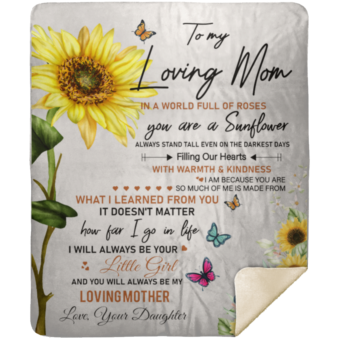 MSHM Premium Mink Sherpa Blanket 50x60