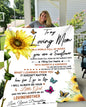 Mom, You Are A Sunflower Blanket