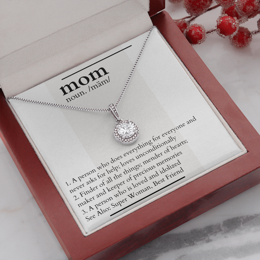 Definition of Mom - Eternal Necklace
