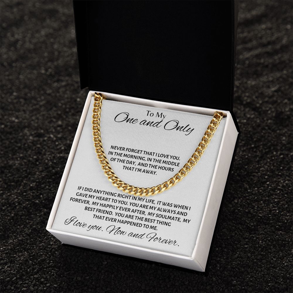 My One and Only Chain Necklace