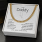 To my Daddy Chain Necklace
