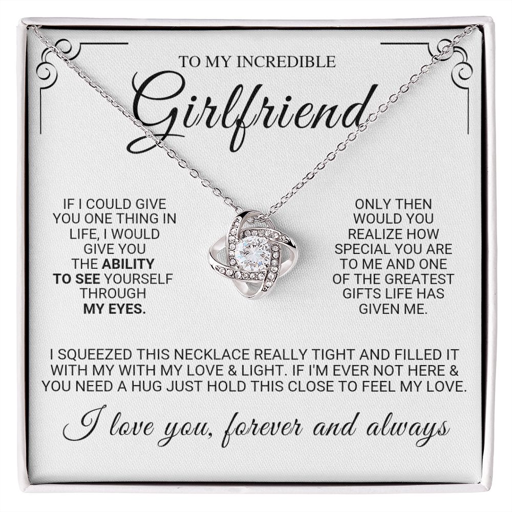 To my girlfriend if i could give you one thing clearance