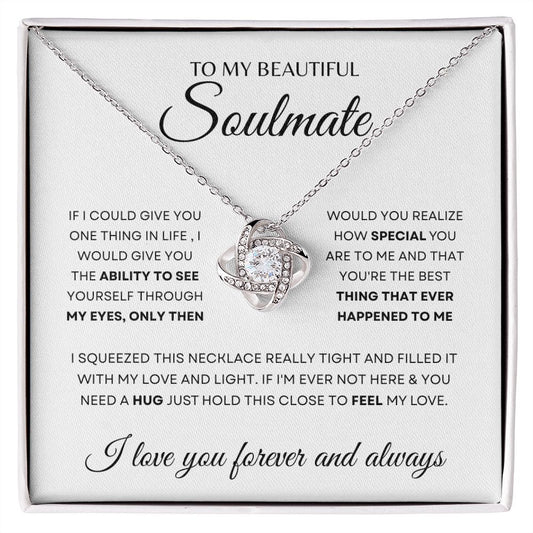 My Soulmate Love Knot Necklace