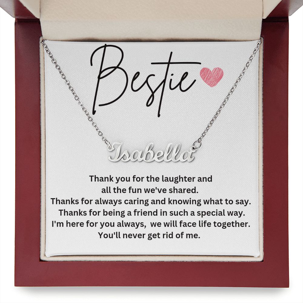 Bestie Customized Name Necklace