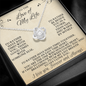 Love of My Life 14k Knot Necklace