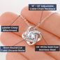Love of My Life 14k Knot Necklace