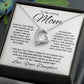 To My Mom For All The TImes Forever Necklace