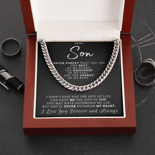 To My Son - Gift of You Necklace