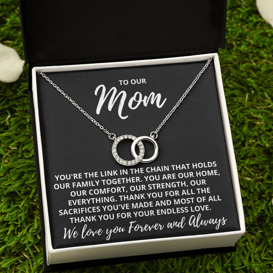 To Our Mom - Perfect Pair Necklace
