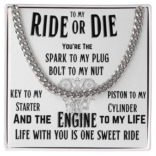 Ride or Die Chain Necklace