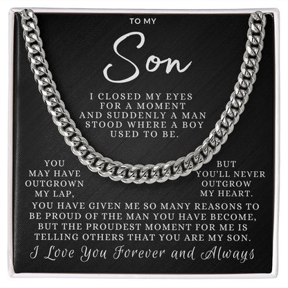 Proud of You Son Chain Necklace