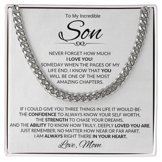 My Son - Most Amazing Chapter Chain Necklace