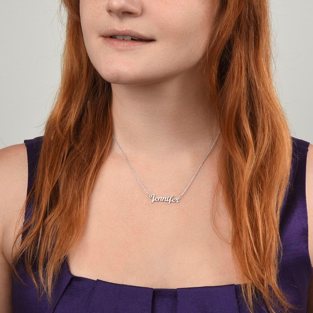 My Beautiful Wife Custom Name Necklace