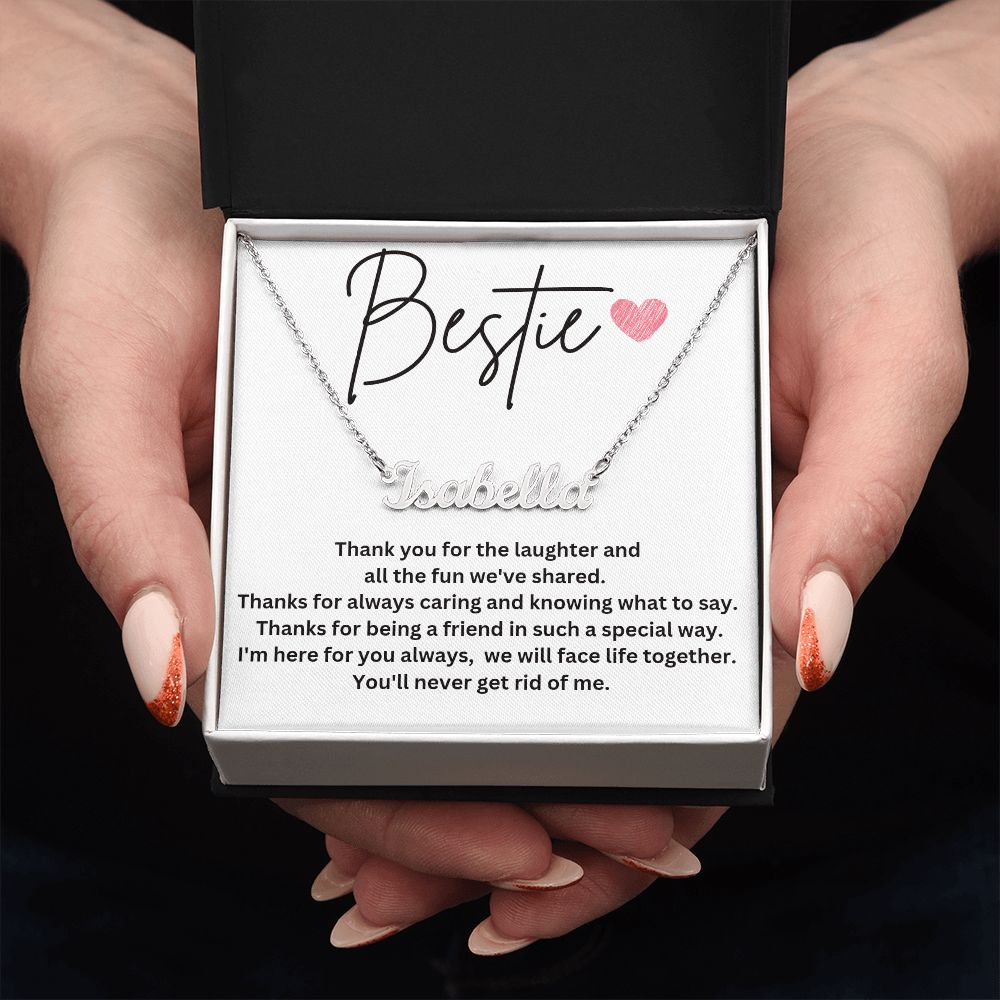 Bestie Customized Name Necklace