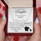 Custom Name Necklace | Daughter Love, Mama Bear