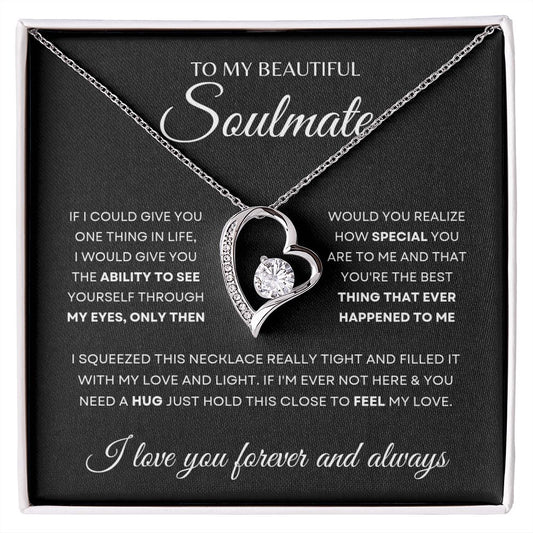 My Beautiful Soulmate Forever Love Necklace