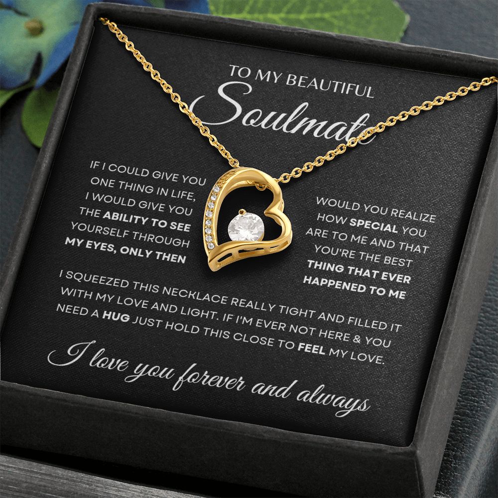 My Beautiful Soulmate Forever Love Necklace