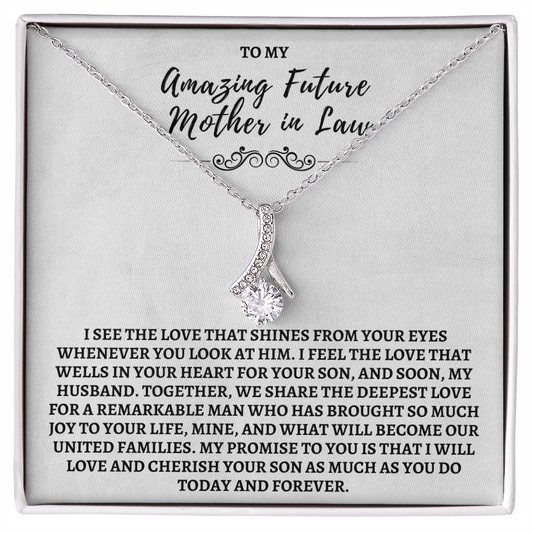 Gift for Mother of the Groom, Gift From Bride, Mother of the Bride Necklace Mother of the Groom from Bride, Mother in Law Gift, Mother of The Groom Gift, Mother in Law Wedding Gift, Mothers Day Gifts for Mother in Law