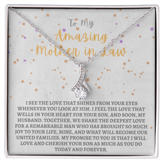 Gifts for Mom Mother of the Bride Necklace Mother of the Groom Gift From Bride Mother of the Bride Necklace Mother of the Groom from Bride